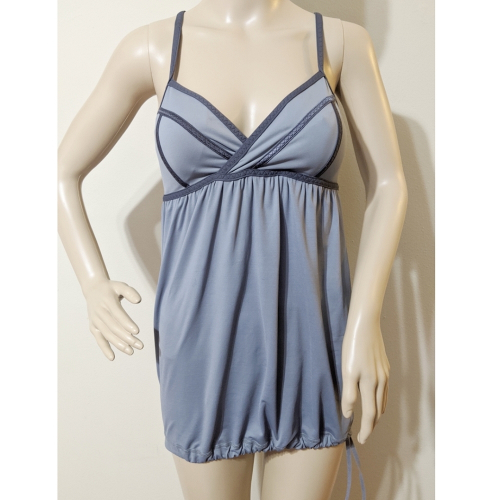 Lululemon Grey Rehearsal Tank Blurred Grey Sz 4